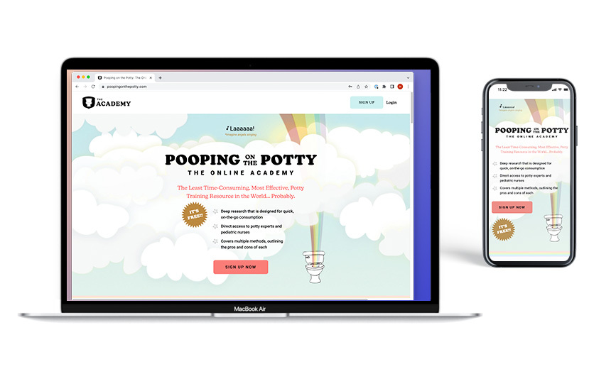 Pooping on the Potty The Online Academy